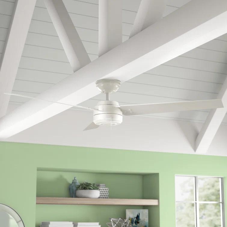 52" Cassius 3 - Blade Outdoor Standard Ceiling Fan with Pull Chain