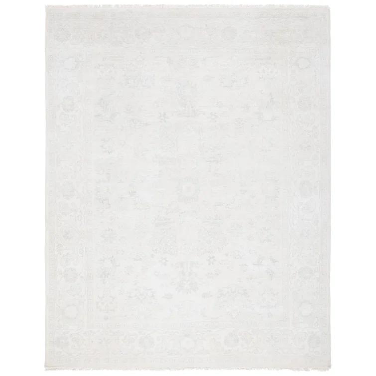 Dorset Elegance Hand-Knotted Floral Wool 9' x 12' Area Rug