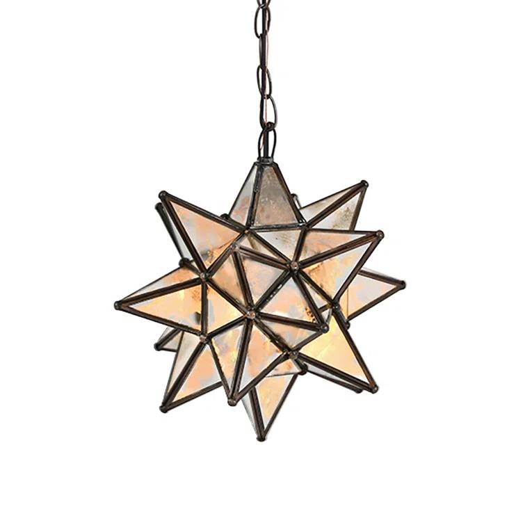 Worlds Away 1 - Light Geometric Pendant