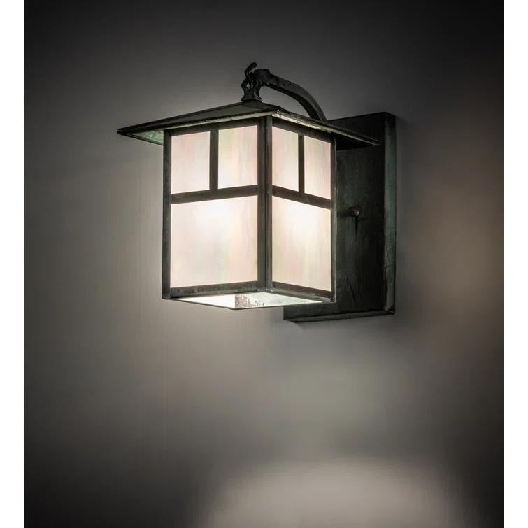 Meyda Lighting "T" Mission Copper Armed Sconce