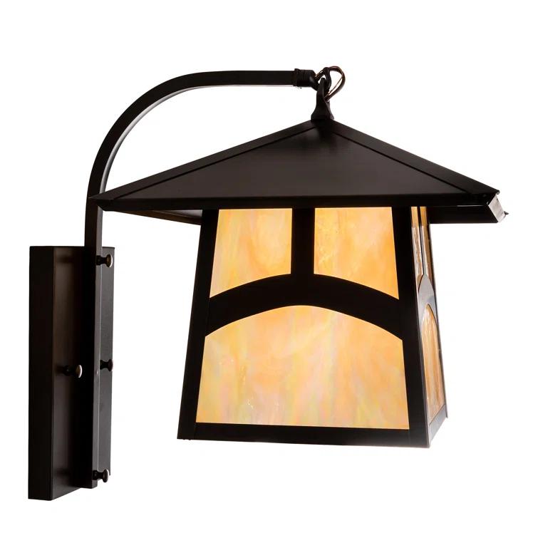 Meyda Lighting Stillwater Solid Brass Armed Sconce