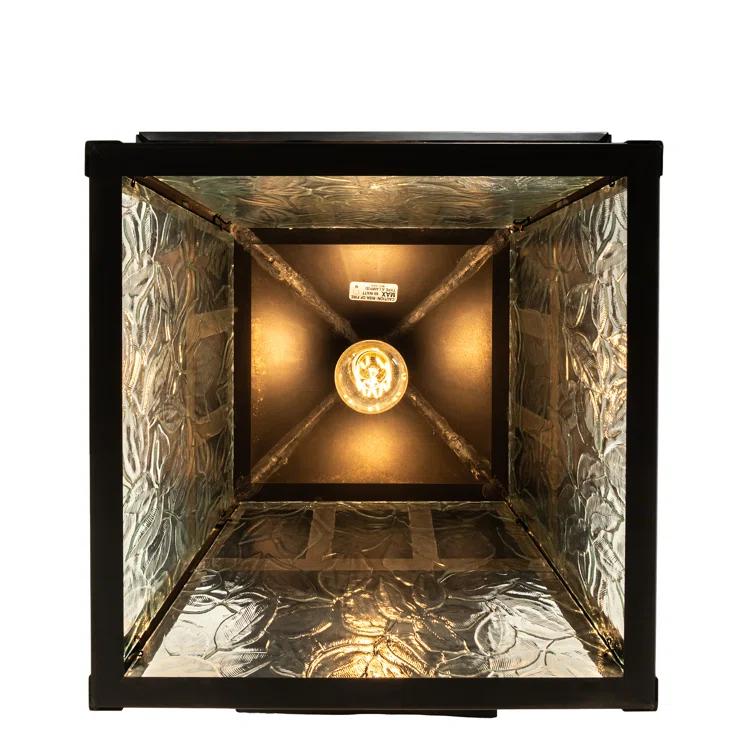 Meyda Lighting Double Bar Mission Solid Brass Armed Sconce