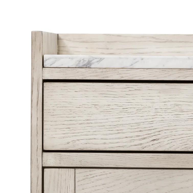 Ryden Curio Sideboard - White Oak