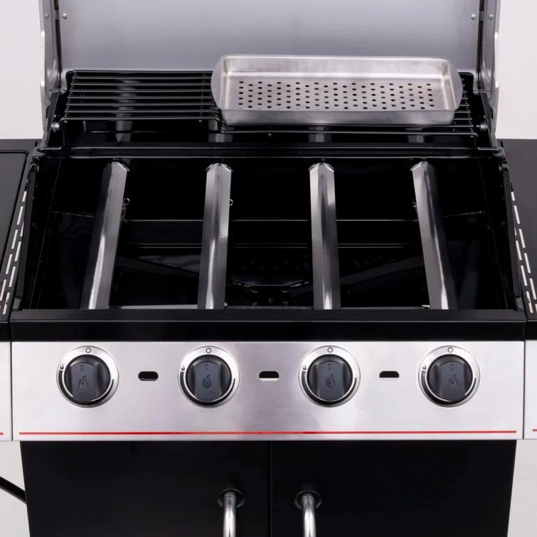 Charbroil Performance Series Infrared 4-Burner Propane Gas Grill, Black