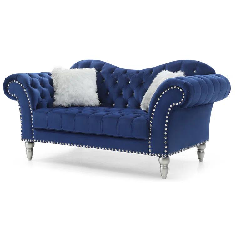 75'' Velvet Loveseat