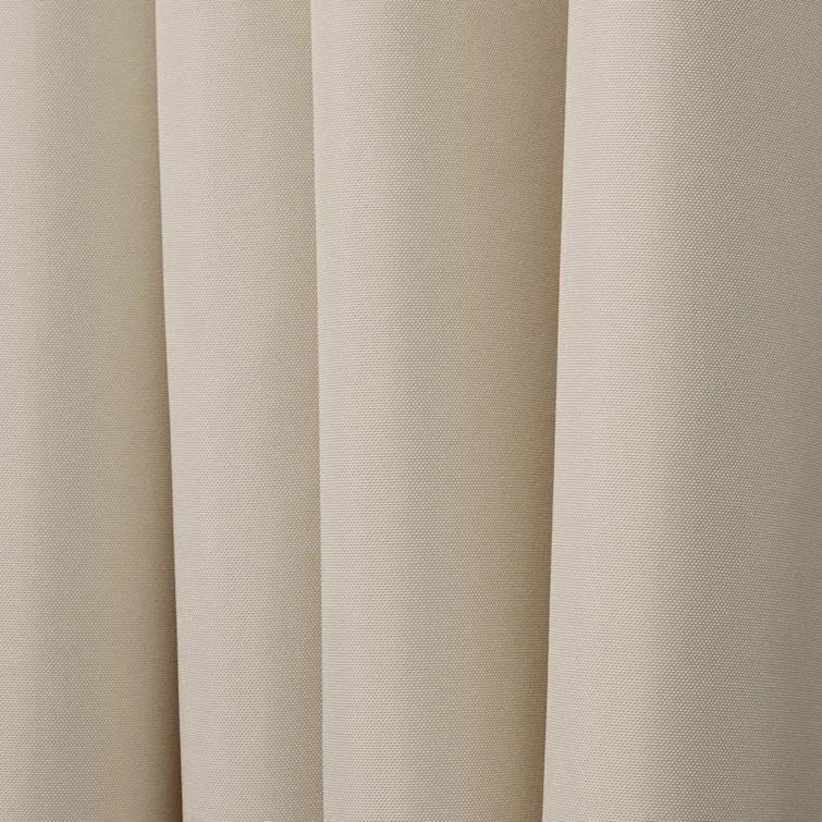 Cabana Solid Heavyweight Indoor Outdoor Curtains