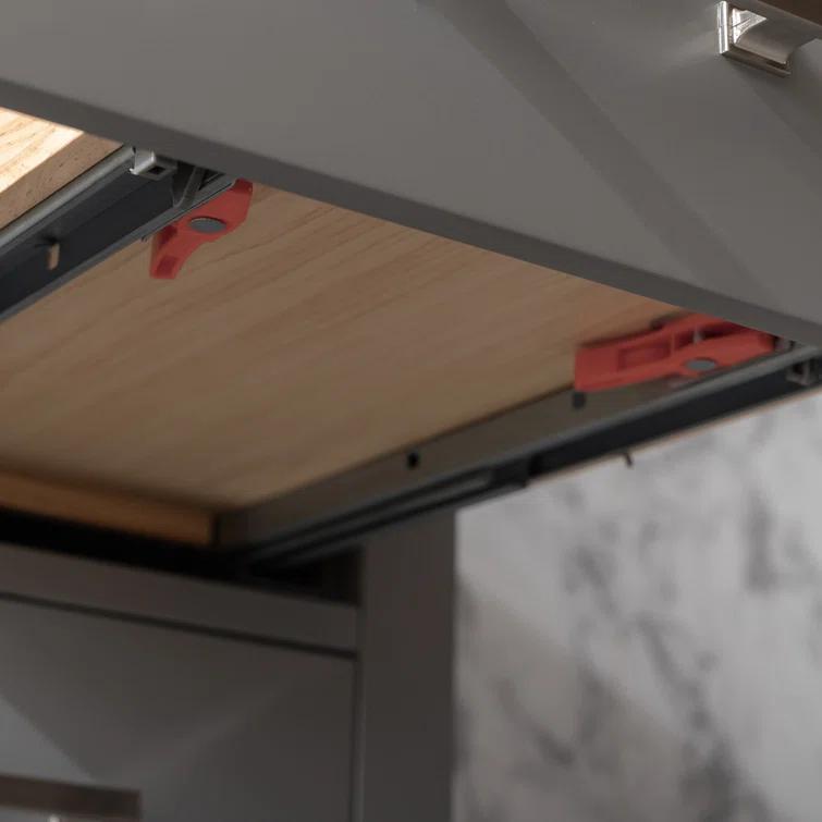 Atencio 36'' Single Bathroom Vanity with Engineered Stone Top