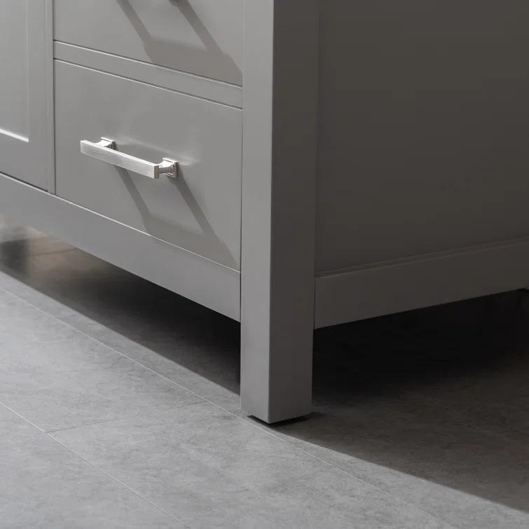 Atencio 36'' Single Bathroom Vanity with Engineered Stone Top