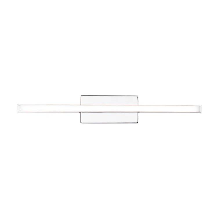 WAC Lighting Parallax 18" LED 3000K 1-Light Aluminum Wall Sconce in Chrome