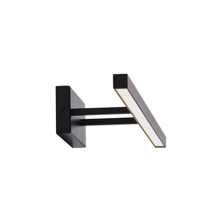 Modern Black Dimmable LED Bath Bar Light