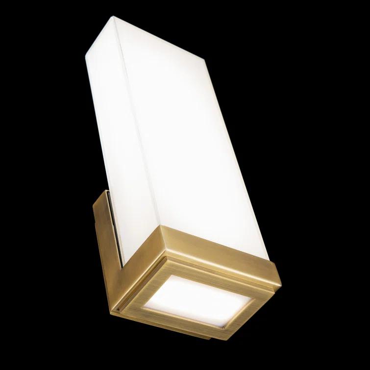 Coltrane Aluminum LED Flush Mounted Sconce