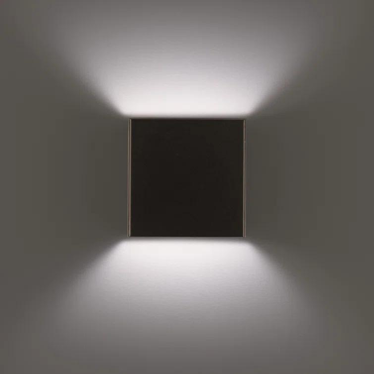 Aluminum LED Flush Mounted Sconce