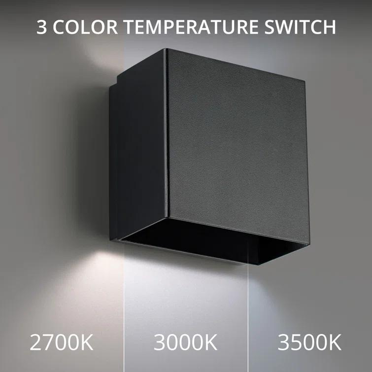 Aluminum LED Flush Mounted Sconce