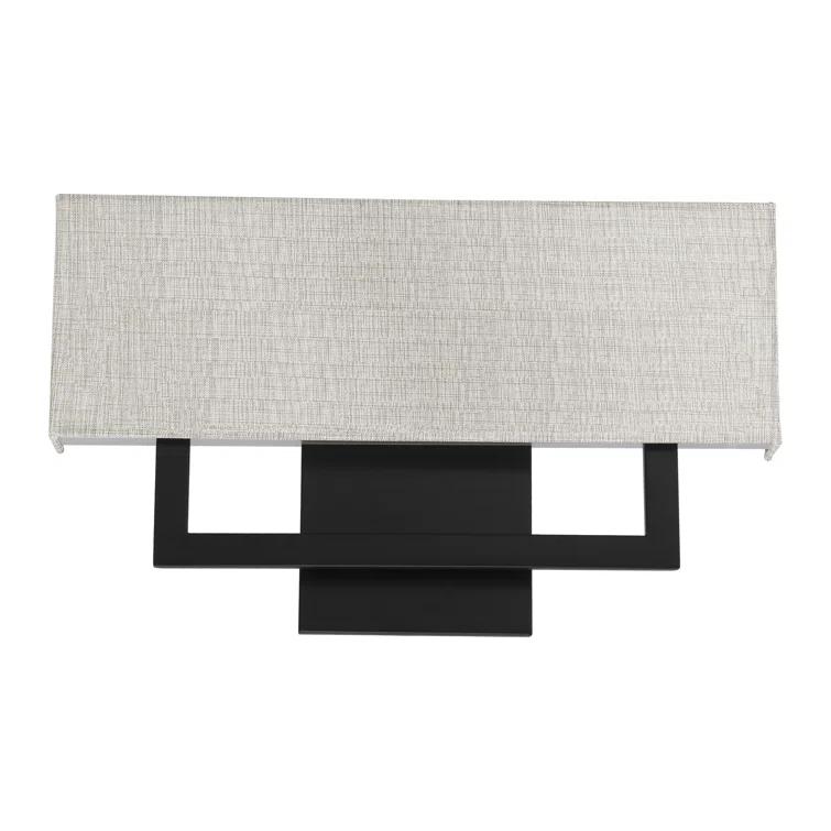 WAC Lighting Manhattan 22" 1-Light LED 22200K Aluminum Wall Sconce in Black