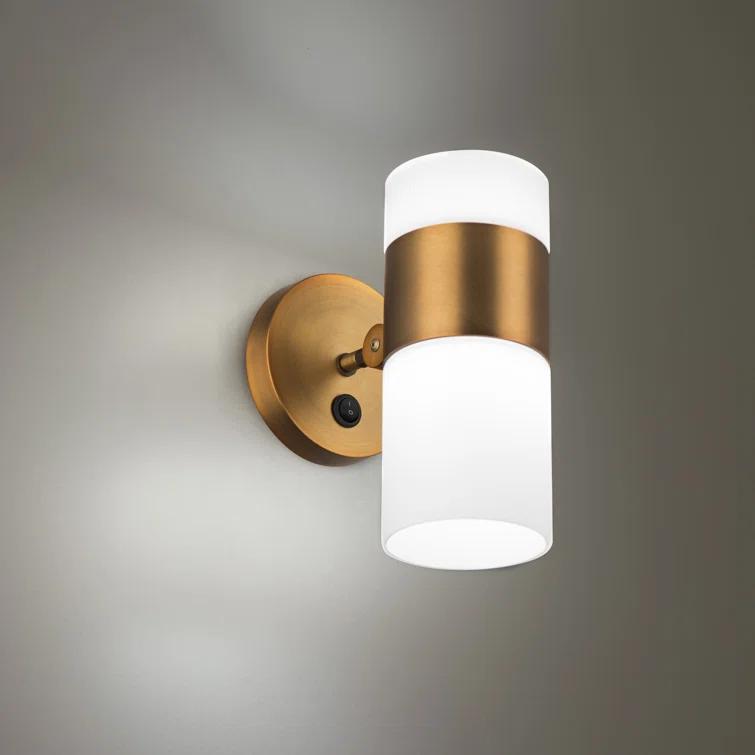 Pencil Skirt Aluminum LED Swing Arm Sconce