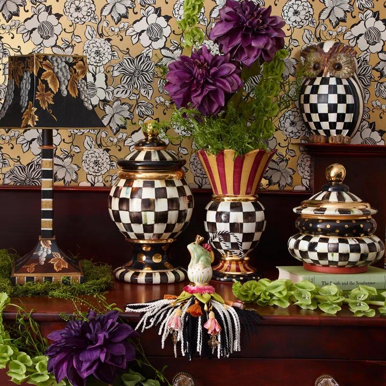 Courtly Check® Globe Canister
