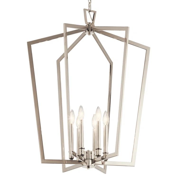 Adona 6 - Light Lantern Geometric Chandelier