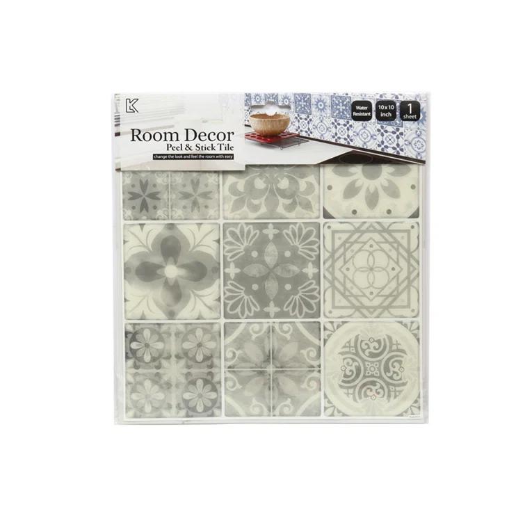 Truu 10'' W x 10'' L PVC Peel and Stick Field Tile