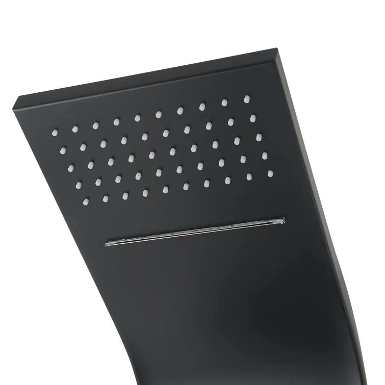65" Shower Panel with Fixed Shower Head