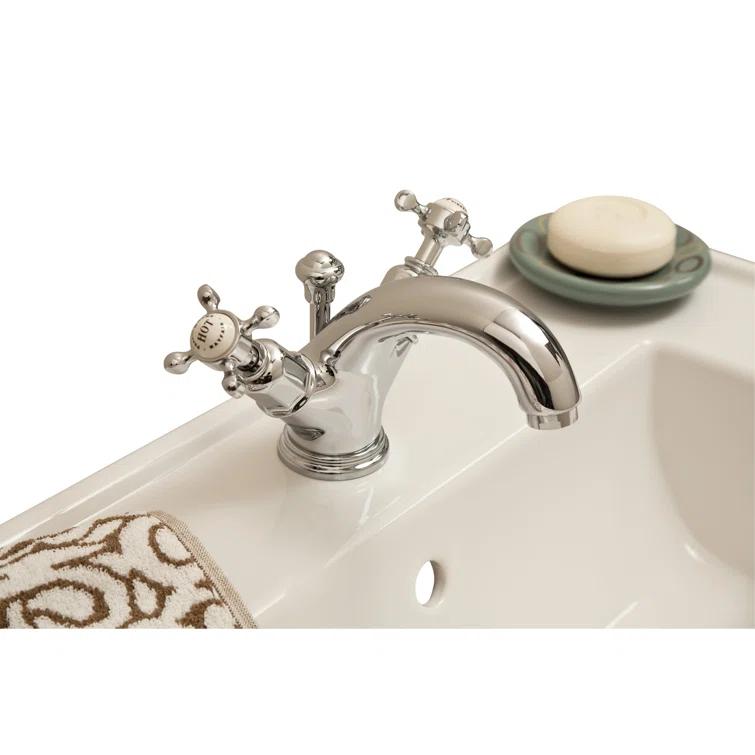 Edwardian Two Handle Lavatory Faucet