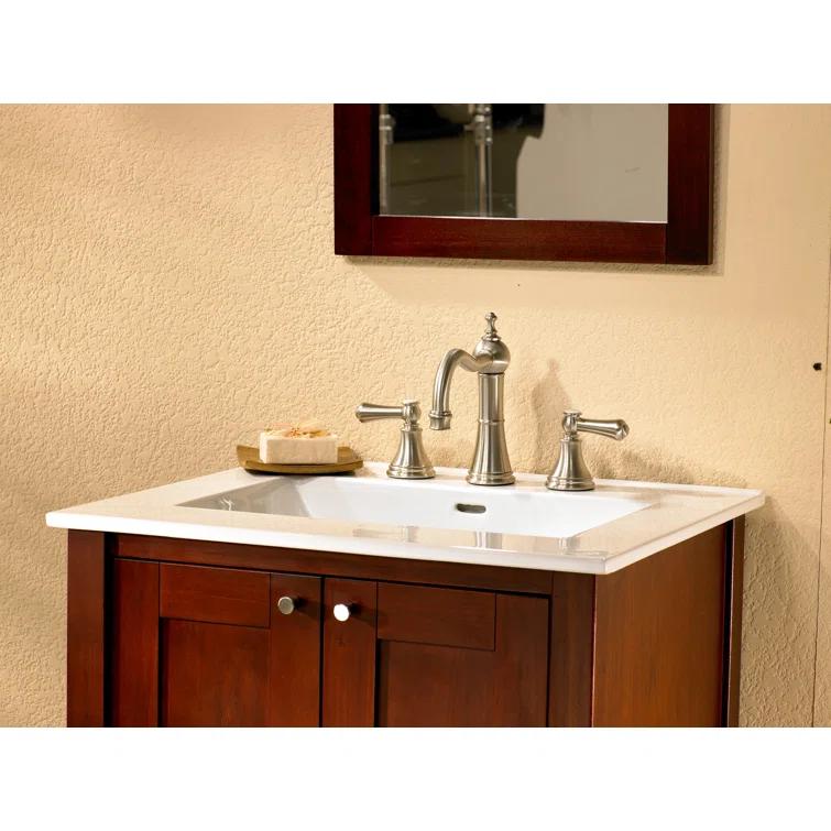 Perrin & Rowe U.3724X-ULB-2 Georgian Era Widespread Lavatory Faucet with Column Spout