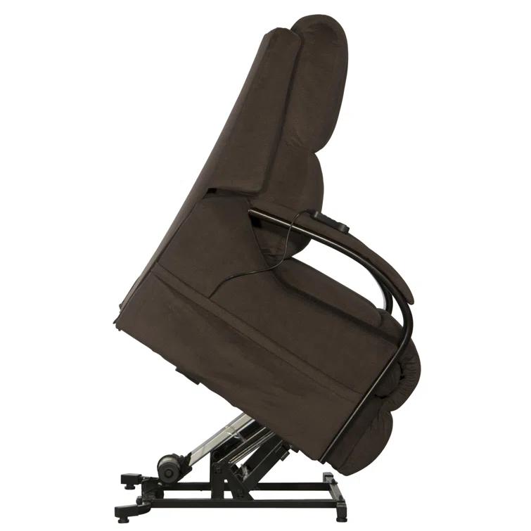 Upholstered Power Lift Assist Recliner with USB Charging Port