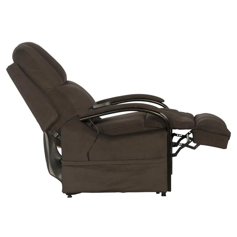 Upholstered Power Lift Assist Recliner with USB Charging Port