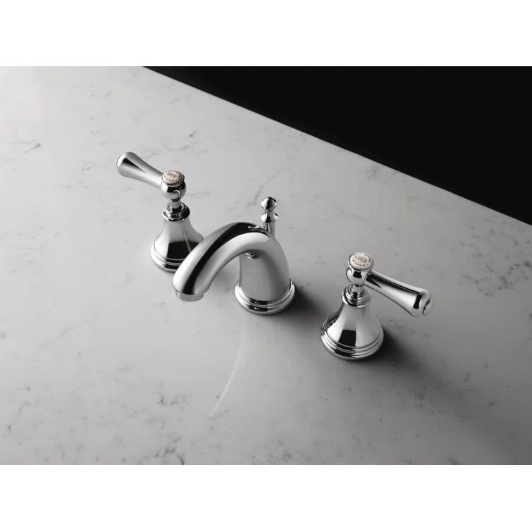 Perrin & Rowe U.3760L-APC-2 Edwardian Widespread Lavatory Faucet