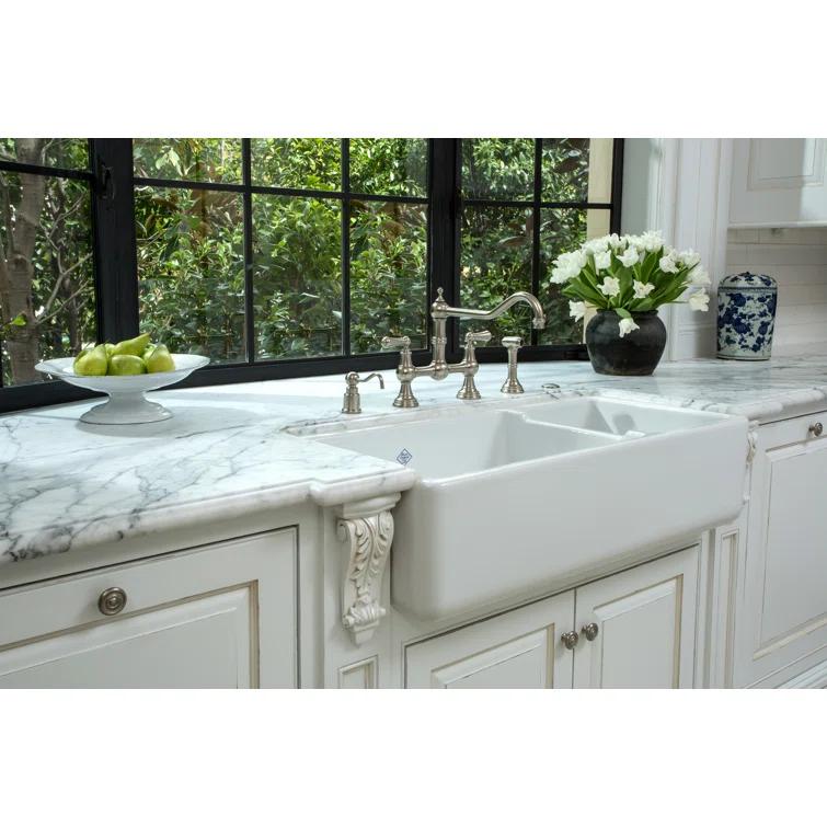 Edwardian kitchen faucet