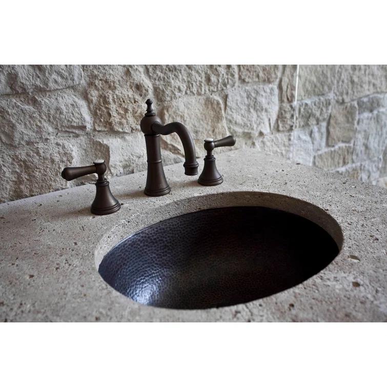 Georgian Era Widespread Lavatory Faucet with Column Spout