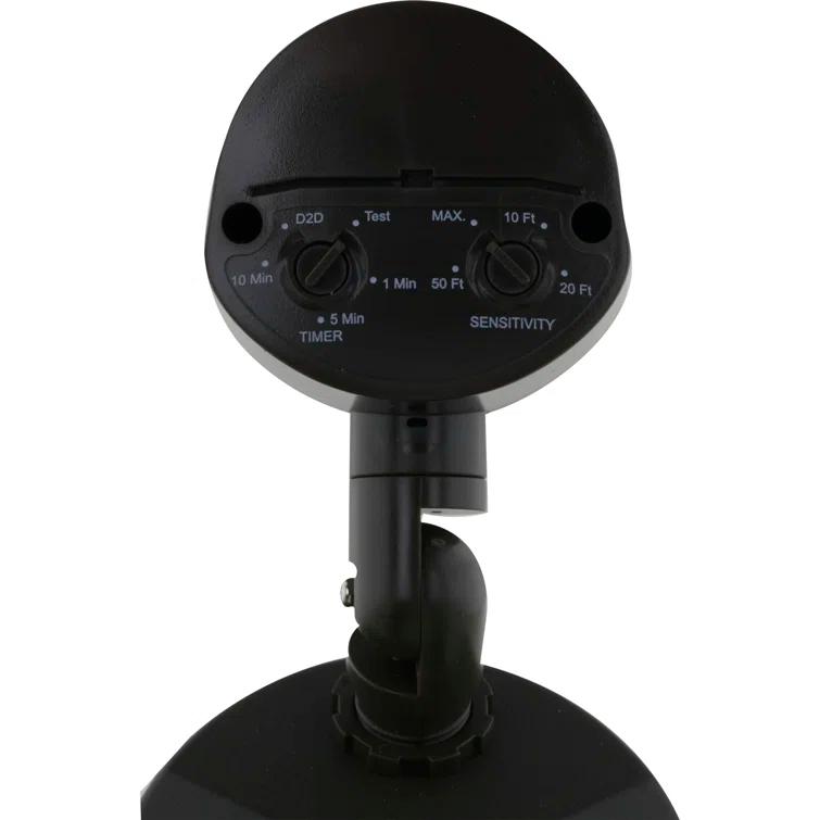 Nuvo 2 - Head LED Hardwired Dusk to Dawn Outdoor Security Flood Light with Motion Sensor