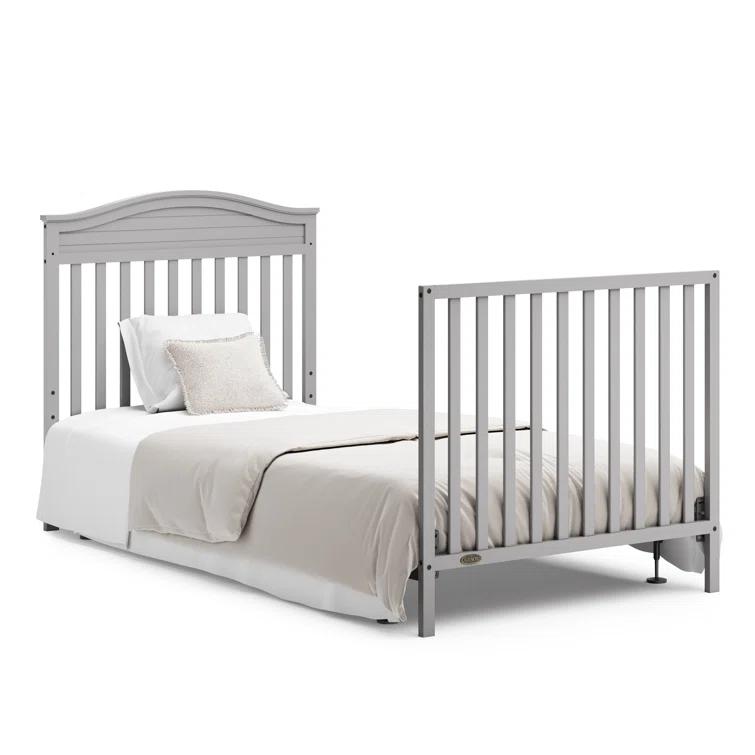 Graco Stella 4-in-1 Mini Convertible Crib with Mattress