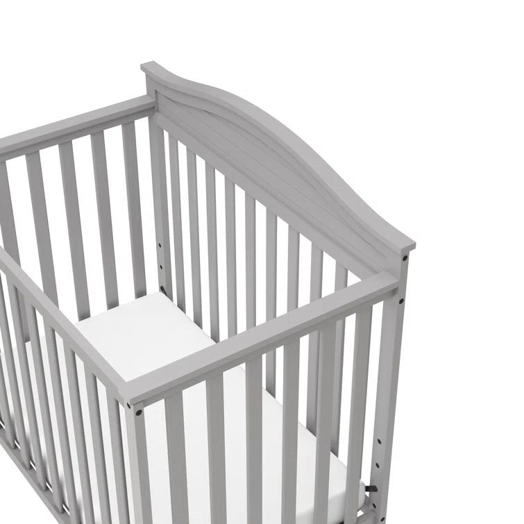 Graco Stella 4-in-1 Mini Convertible Crib with Mattress