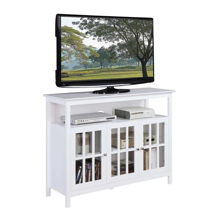Bamard TV Stand with Storage Cabinets and Storage for TVs up to 55"