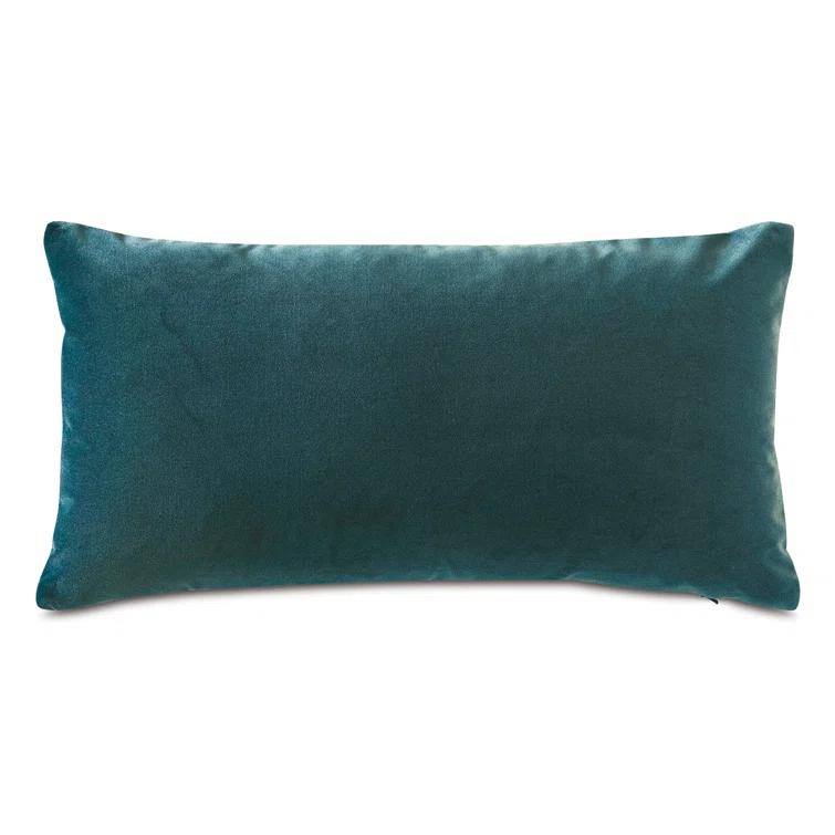 Tudor Rectangular Leather Pillow Cover & Insert