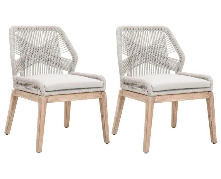 LOOMLAN Loom 19.5'' H Upholstered Side Chair (Set of 2)
