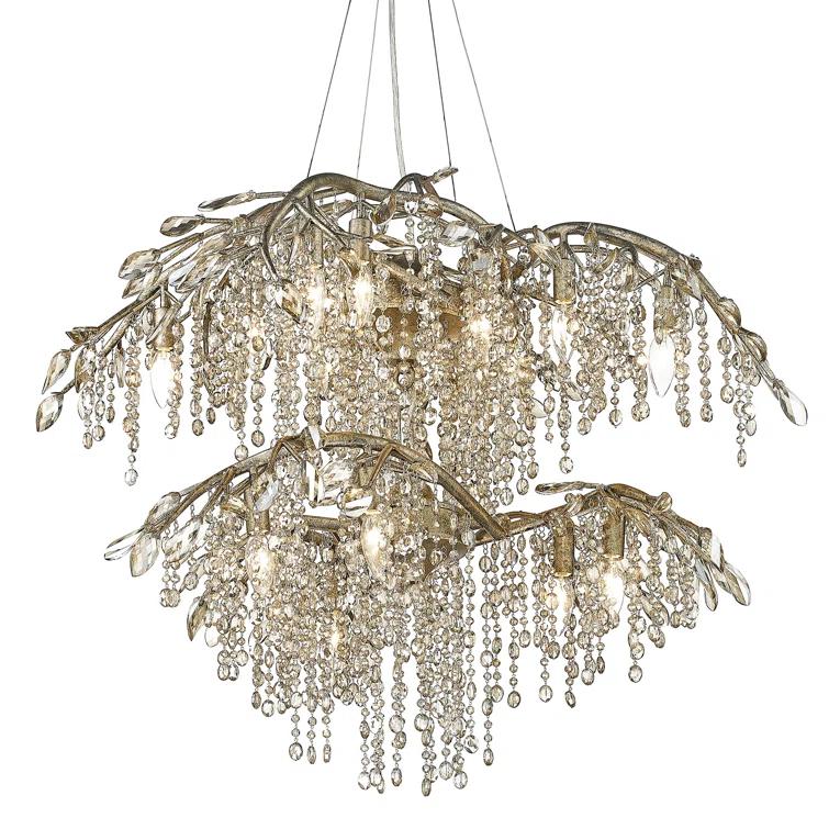 Willa Arlo™ Interiors Montriel 18 - Light Dimmable Tiered Chandelier