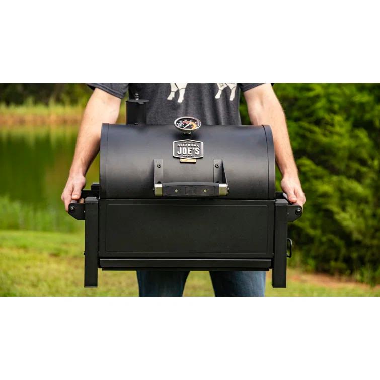 Oklahoma Joe's Rambler Tabletop Portable Charcoal Grill