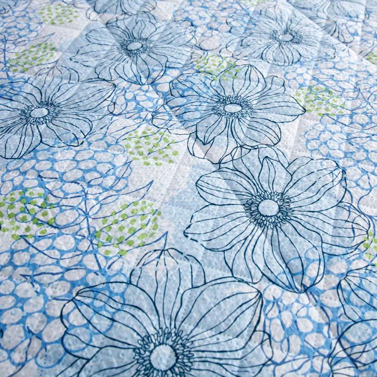 Shavel Home Products Floral Quilt Set