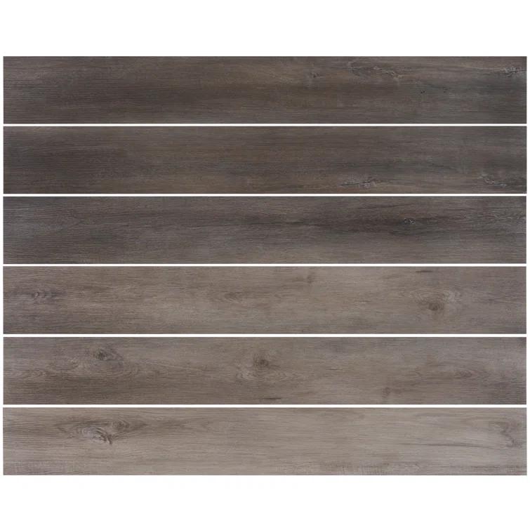 Revive 6mil Waterproof 6.3" x 48.4" Glue Down Luxury Vinyl Tile Flooring (36 Sq. Ft. / Case)