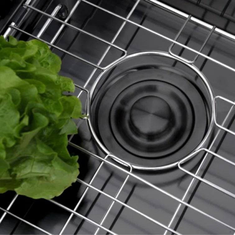 STYLISH 3.5 inch Kitchen Sink Deep Strainer with Removable Basket