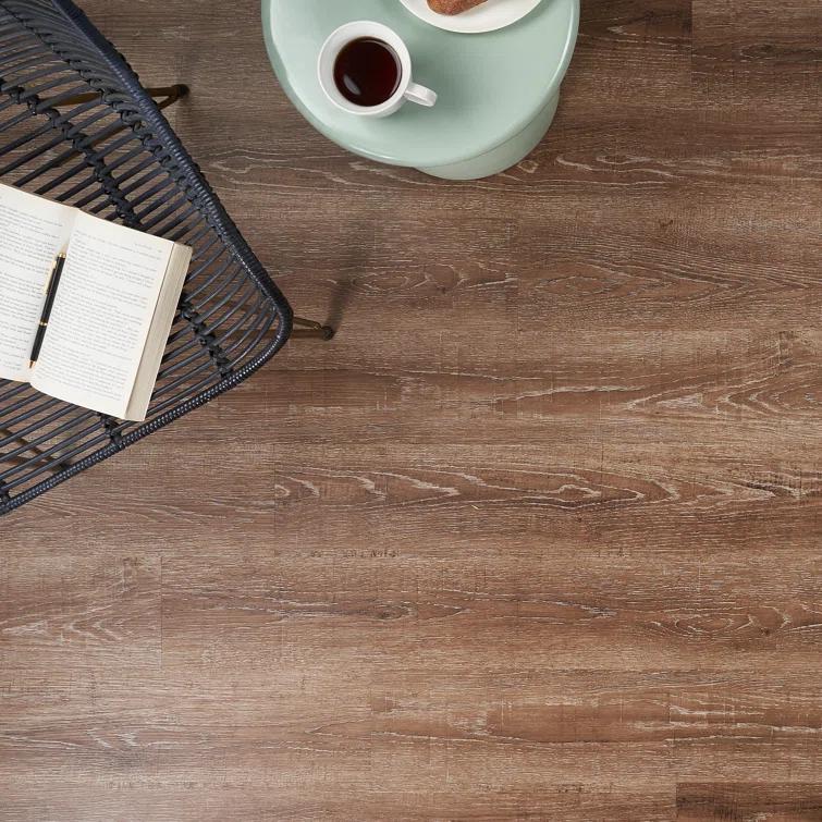 Revive 6mil Waterproof 6.3" x 48.4" Glue Down Luxury Vinyl Tile Flooring (36 Sq. Ft. / Case)