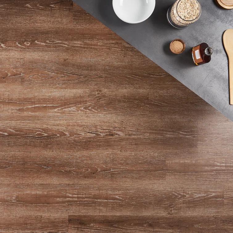 Revive 6mil Waterproof 6.3" x 48.4" Glue Down Luxury Vinyl Tile Flooring (36 Sq. Ft. / Case)