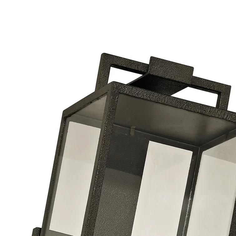 Judy Outdoor Sconce - Black / 28.5"H