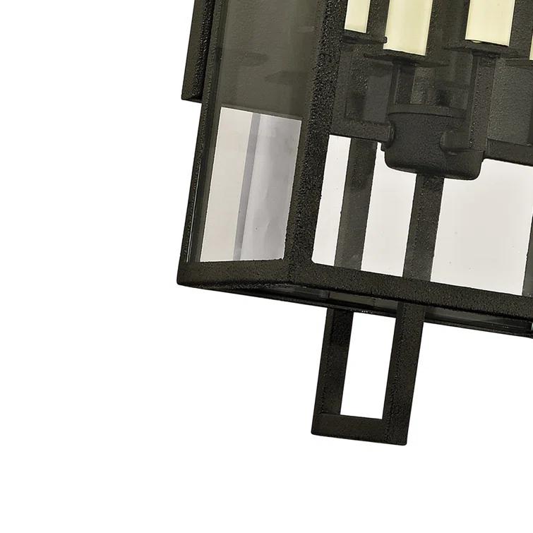 Judy Outdoor Sconce - Black / 28.5"H