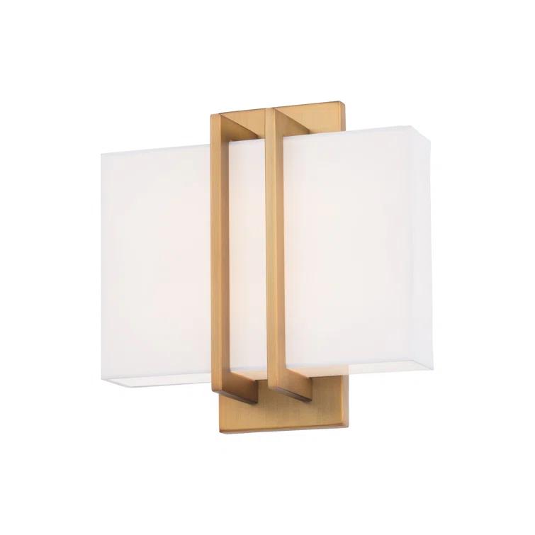 Downton Aluminum LED Flush Mounted Sconce