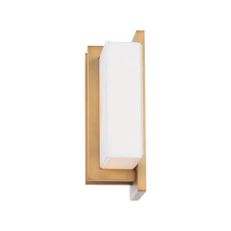 Downton Aluminum LED Flush Mounted Sconce