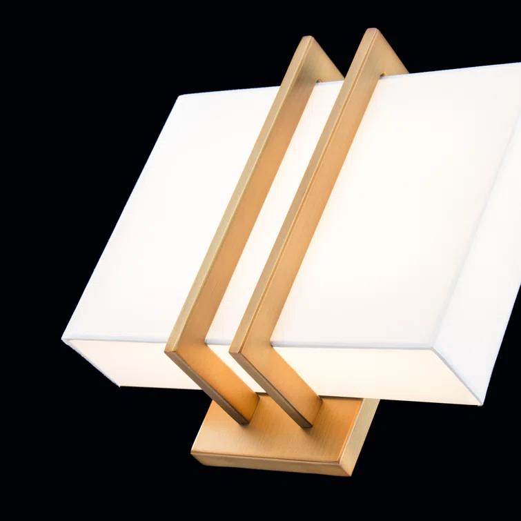 Downton Aluminum LED Flush Mounted Sconce