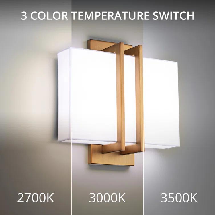 Downton Aluminum LED Flush Mounted Sconce