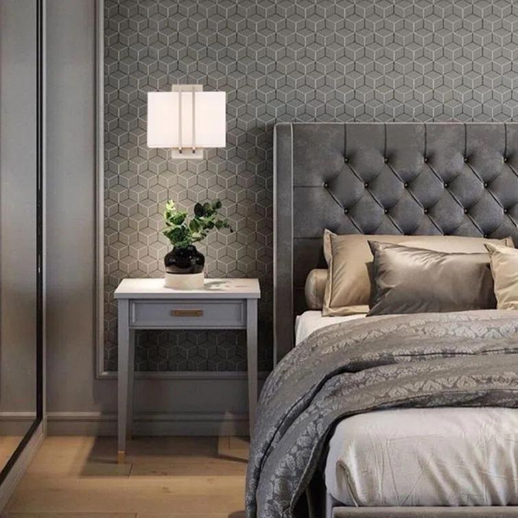 Downton Aluminum LED Flush Mounted Sconce